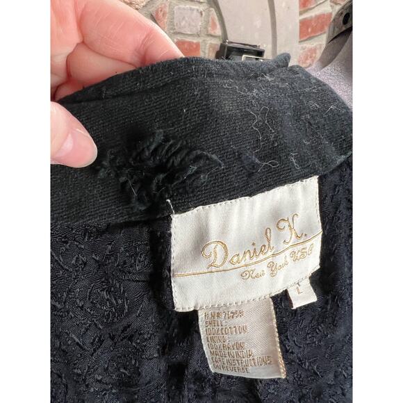 Jacket embroidered cat funky glass buttons - Picture 12 of 13